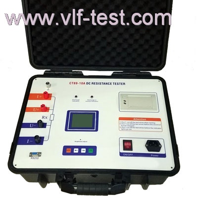 Transformer ohmmeter DC winding resistance tester