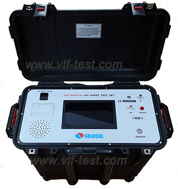 VLF Hipot tester with TD & PD testing
