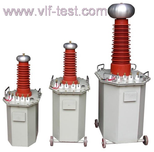 Oil-immersed test transformer