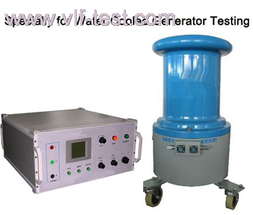 DC Hipot tester for water cooled generator