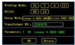 Sweep frequency response analyzer